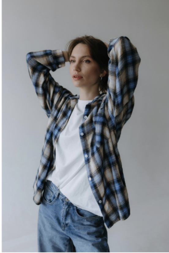 Flannel fabric sample