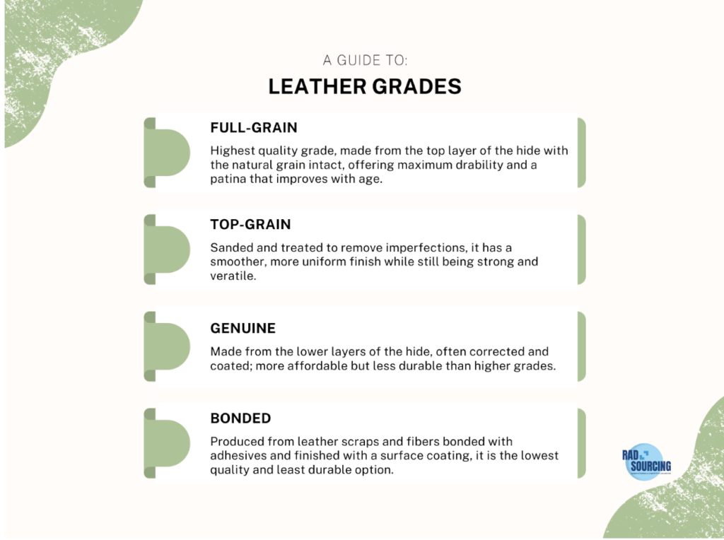 leather infographic